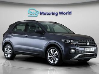volkswagen t-cross 1.0 tsi se suv 5dr petrol manual euro 6 (s/s) (110 ps) 17'' alloy wheels,apple carplay suv 2023, 45378 miles, £13000 - 33247580 - exchangeand