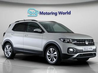 volkswagen t-cross 1.0 tsi active suv 5dr petrol dsg euro 6 (s/s) (110 ps) 17'' alloy wheels,apple carplay suv 2022, 43489 miles, £15600 - 33247597 - exchangean