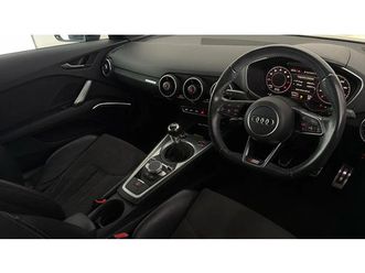 audi tt 1.8 tfsi black edition coupe 3dr petrol manual euro 6 (s/s) (180 ps) digital cockpit,s line body st coupe 2017, 47777 miles, £13500 - 33247546 - exchang