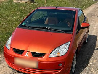 mitsubishi colt czc cabriolet rentnerfahrzeug