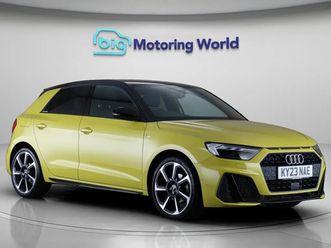 audi a1 1.5 tfsi 35 black edition sportback 5dr petrol s tronic euro 6 (s/s) (150 ps) privacy hatchback 2023, 24590 miles, £21400 - 33247608 - exchangeandmart.c