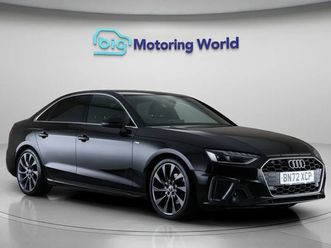 audi a4 2.0 tdi 35 s line saloon 4dr diesel s tronic euro 6 (s/s) (163 ps) leather seats,apple carplay saloon 2022, 36731 miles, £21600 - 33247605 - exchangeand