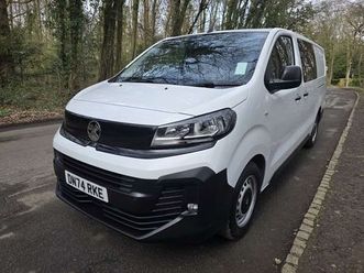2024 vauxhall vivaro 2.0td xl prime double cab