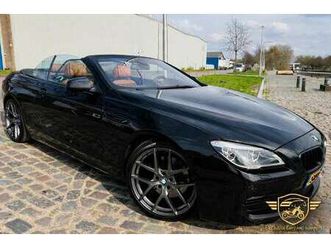 bmw 640i cabrio m-sport high executive black editi