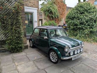 rover mini cooper sport 2000, british racing green