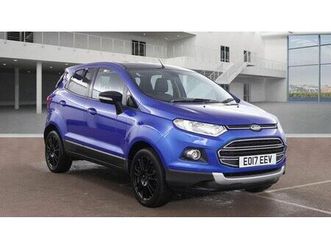 ford ecosport 1.0t ecoboost titanium s 2wd euro 6 (start/stop) 5dr