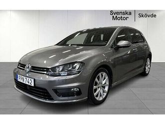 volkswagen golf r-line gt premium dieselvärmare dragkrok backkam