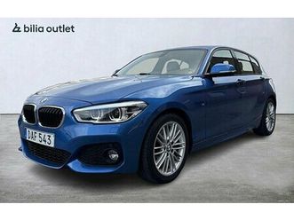 bmw 118 i 5-dörrars m sport backsensor läder farthållare