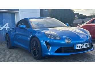 alpine alpine alpine a110 1.8l turbo s 2dr dct nav+rear camera+sensors+focal coupe 2020, 11630 miles, £42807 - 33247408 - exchangeandmart.co.uk