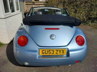 volkswagen, beetle, convertible, 2003, manual, 1984 (cc), 2 doors