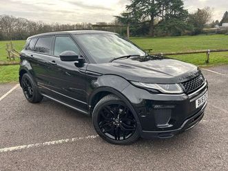 2016 land rover range rover evoque