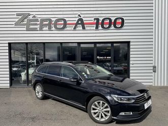 volkswagen passat 2l 150ch tdi, carat ( feux led, toit ouvrant, régulateur adaptatif)