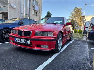 bmw e36 316i hellrot – m paket, šiber, crni krov