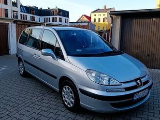 peugeot 807 sprawny 2.2hdi prywatnie rawicz osiedle 350 lecia rawicza • olx.pl