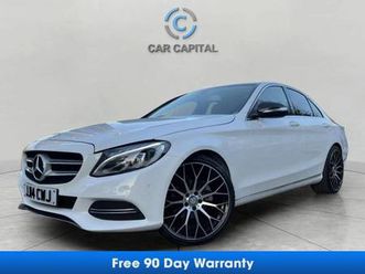 2014 14 mercedes-benz c-class 2.0 c200 sport (premium plus) saloon 4dr petrol 7g