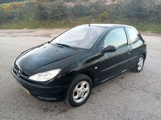 peugeot 206 1.4hdi 3 portas 5 lugares março/03