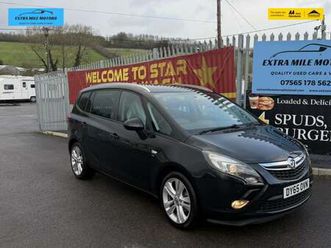 2015 vauxhall zafira 1.4t sri 5dr mpv petrol manual