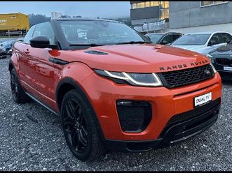land rover range rover evoque cabriolet hse automat swiss edison