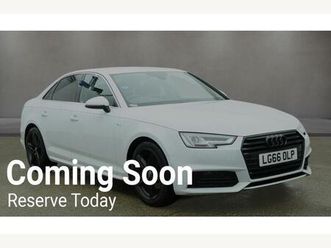 2.0 tfsi s line s tronic euro 6 (start/stop) 4dr