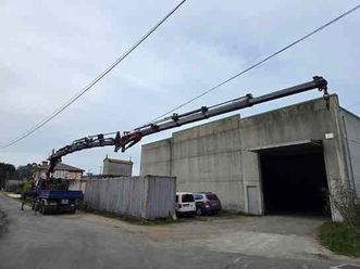 tractora daf 4 ejes - fassi 800 axp