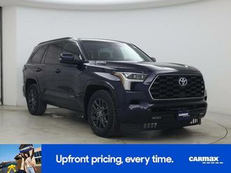 used 2023 toyota sequoia platinum