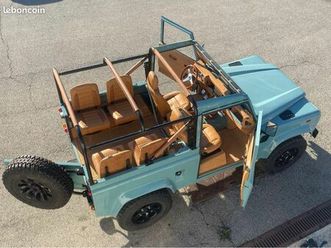 rare defender 90 cabriolet – entièrement restauré – coup de cœur