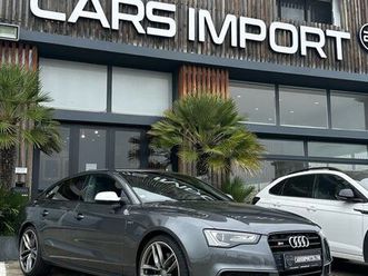 audi s5 sportback 3.0 v6 tfsi 333ch s-tronic quattro/ carbone/ sièges cuirs chauffants
