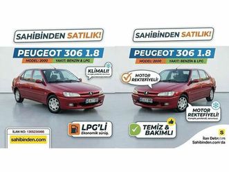 sahibinden peugeot 306 1.8 xt 2000 model niğde 330.000 km kirmizi - 38766183 | arabam.com