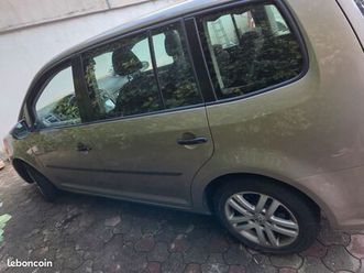 vw touran 1.6 tdi 90 – 7 places – 2012