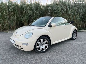 volkswagen new beetle cabriolet 2.0 115 ch carat