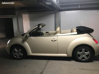 vends volkswagen new beetle cabriolet 1,8t 150ch