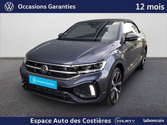 volkswagen t-roc cabriolet 1.5 tsi evo 150 start/stop dsg7 r-line