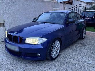 bmw 118d coupé e82 lci édition m sport bleu le mans