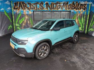 jeep avenger electrique 156ch 115kw longitude