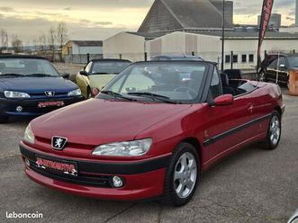 peugeot 306 cabriolet phase 2 2.0 16v bva 1ere main