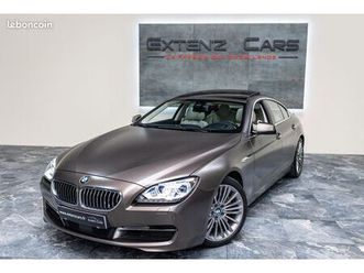 bmw 640d gran coupé (f06) exclusive 3.0 313cv - bronze frozen - contrat d'entretien bmw 2028 - très belle configuration