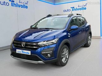 dacia sandero tce 90 stepway confort - camera de recul pack city garantie renault france 12 mois