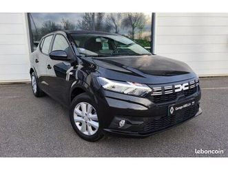 dacia sandero expression eco-g 100 1ère main / entretien 100% renault