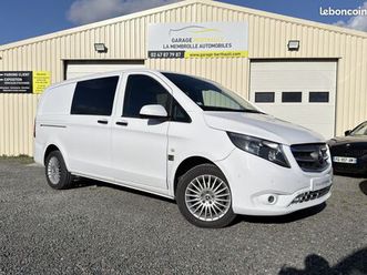 mercedes vito long mixto cdi 114ch pro cabine approfondi | camera | gps | attelage | climatisation | garantie 12 mois