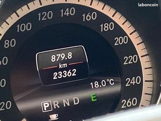 mercedes faible kilométrage à vendre