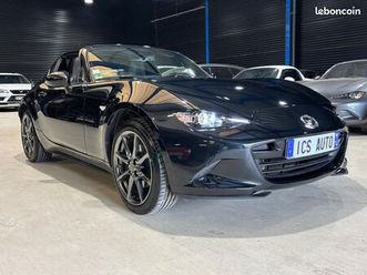 mazda mx-5 nd rf 2.0 skyactiv-g 184 selection pack sport - 1ere main - entretien complet - recaro - bilstein - camera -