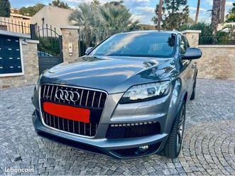 audi q7 3.0 tdi 240 ch 7 place 190 000 km