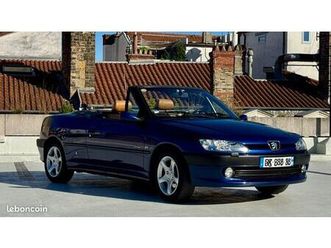 peugeot 306 cabriolet 2.0 16s (132ch) 94250km mai 2000
