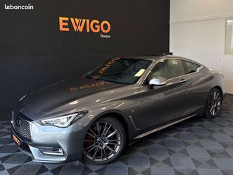 infiniti q60 s coupe 3.0 t 405ch sport awd bva7 / 2ème main française / historique / 360° / toit ouvrant