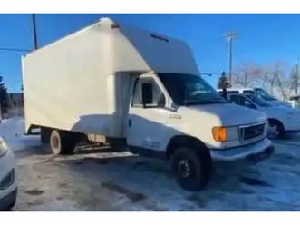 2007 ford e350 econoline cutaway cube van active inspected gas