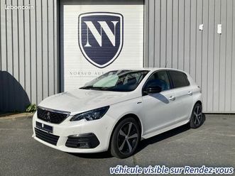 peugeot 308 gt line 130 ch - 1ère main - suivi peugeot - garantie 06/2030