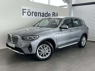 bmw x3 xdrive30e hifi dragkrok 18 park assist sportstol