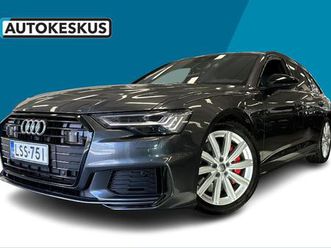 audi a6 avant business sport 55 tfsi e quattro s tronic - teknologia paketti tour / hd matrix led / bang & olufsen premium / hud / audi phone box / musta sisäka