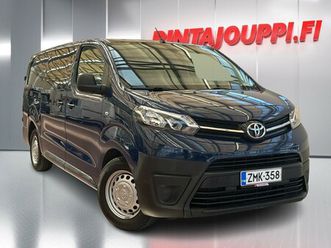 toyota proace l2 2,0 d 120 - 3kk lyhennysvapaa - 2-om. suomi-auto, sis. alv, webasto, koukku, vakkari yms. - j. autoturva