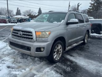 2008 toyota sequoia platine